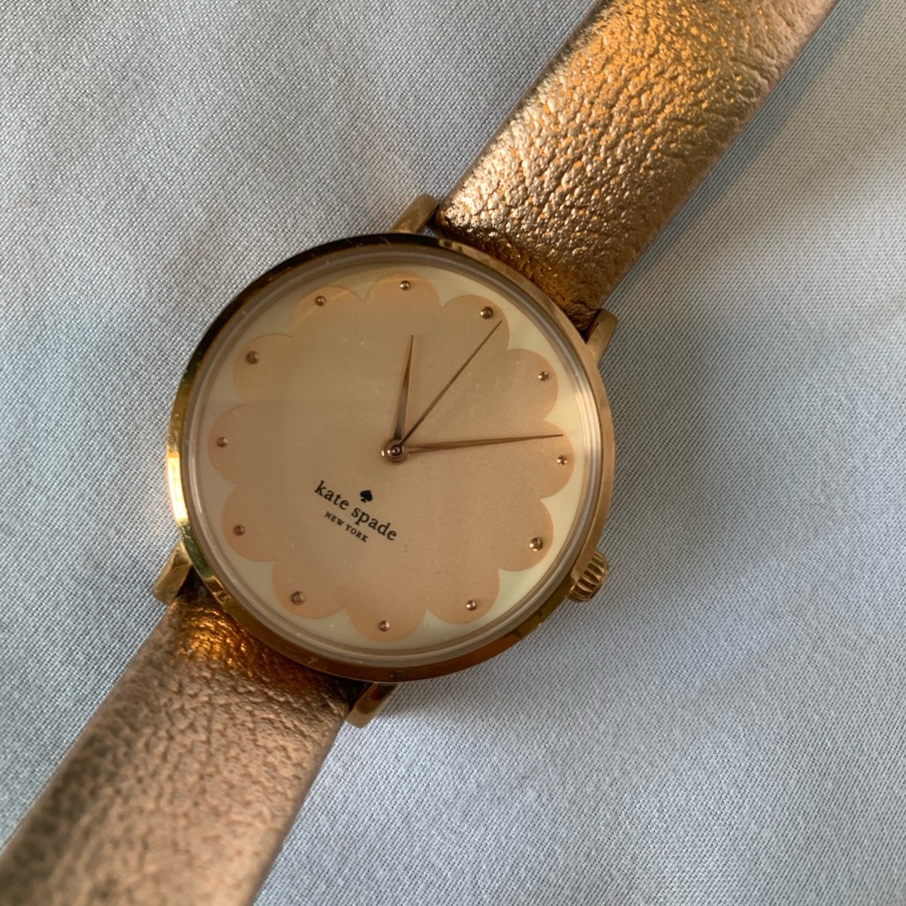 Rose Gold Leather Kate Spade ♠️ Watch